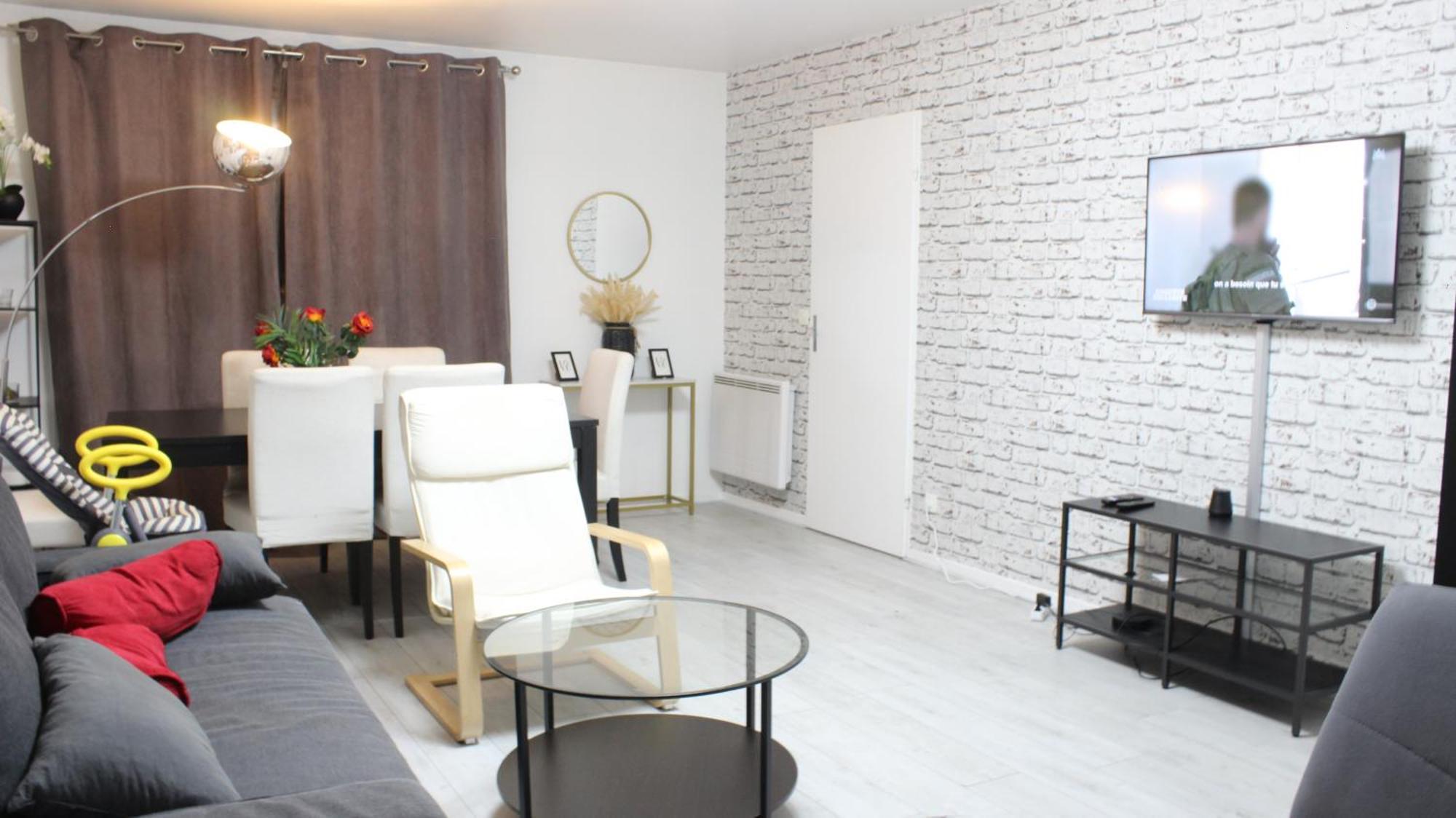 Appartement - Proche Rer - 2 Chambres & 4 Lits Double - Paris Orly Courcouronnes Εξωτερικό φωτογραφία